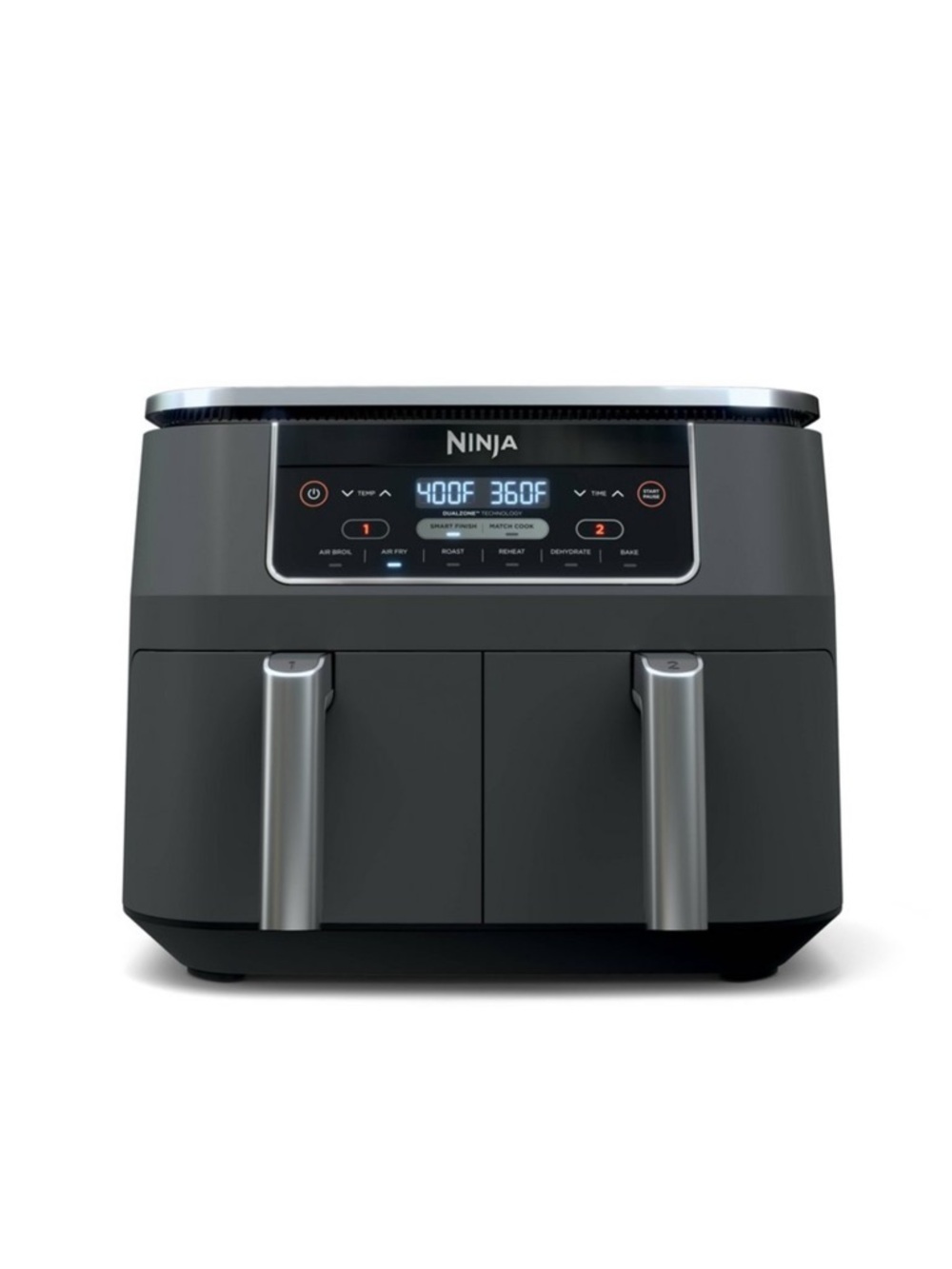Ninja Foodi 8qt Original Dualzone 2 Basket Air Fryer with 6 functions NWT